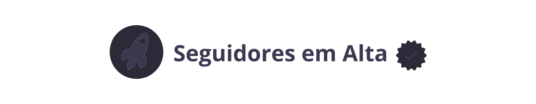 SEGUIDORES EM ALTA